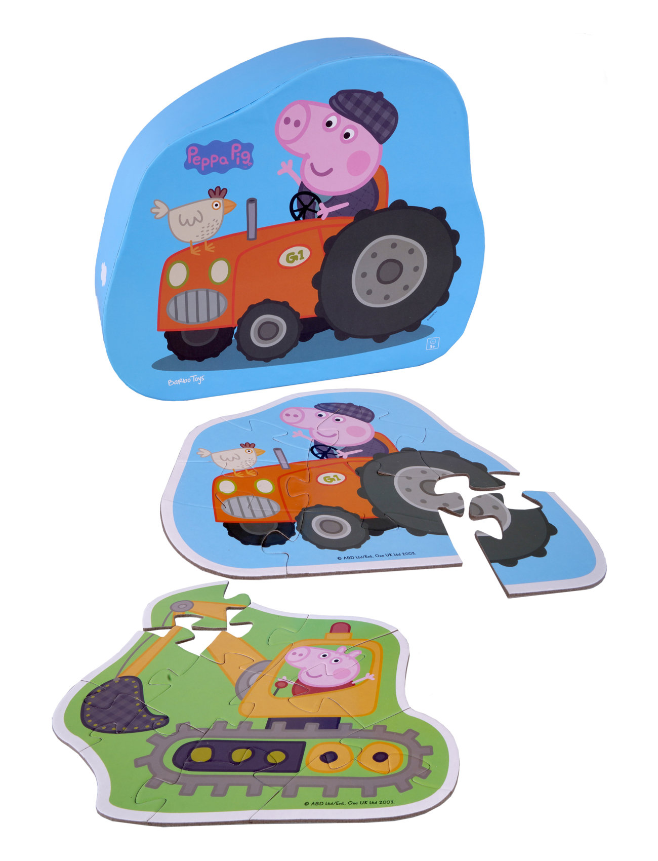 Peppa Pig Peppa Pg Deco Puzzles Farmer George Puslespill Og Spill