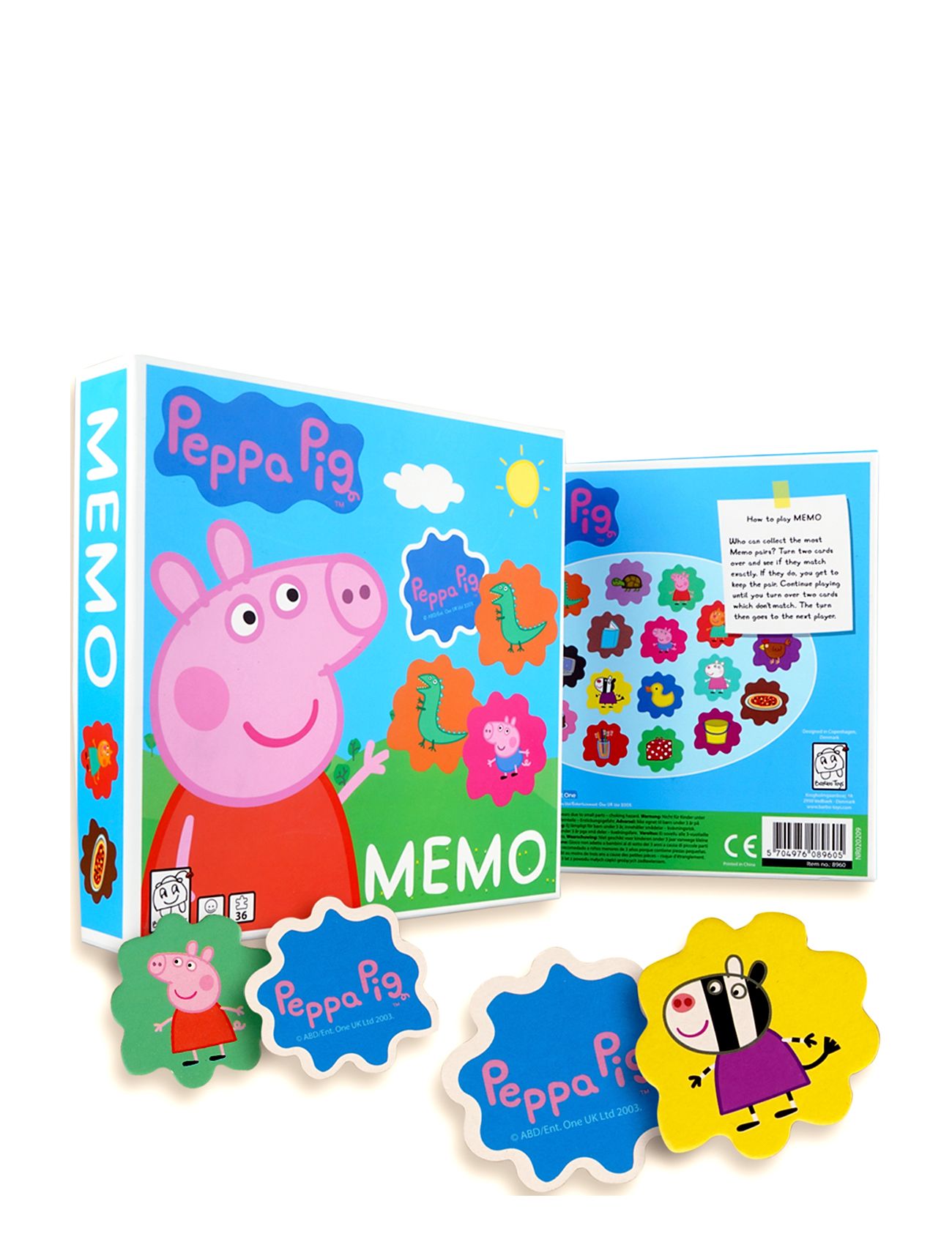 Barbo Toys Peppa Pig Memory Puslespil Spil Shop P Booztlet