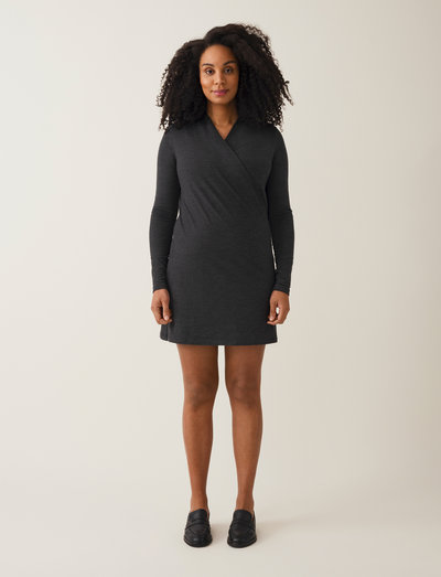 Boob Merino Wool Wrap Dress Korte Kjoler Boozt