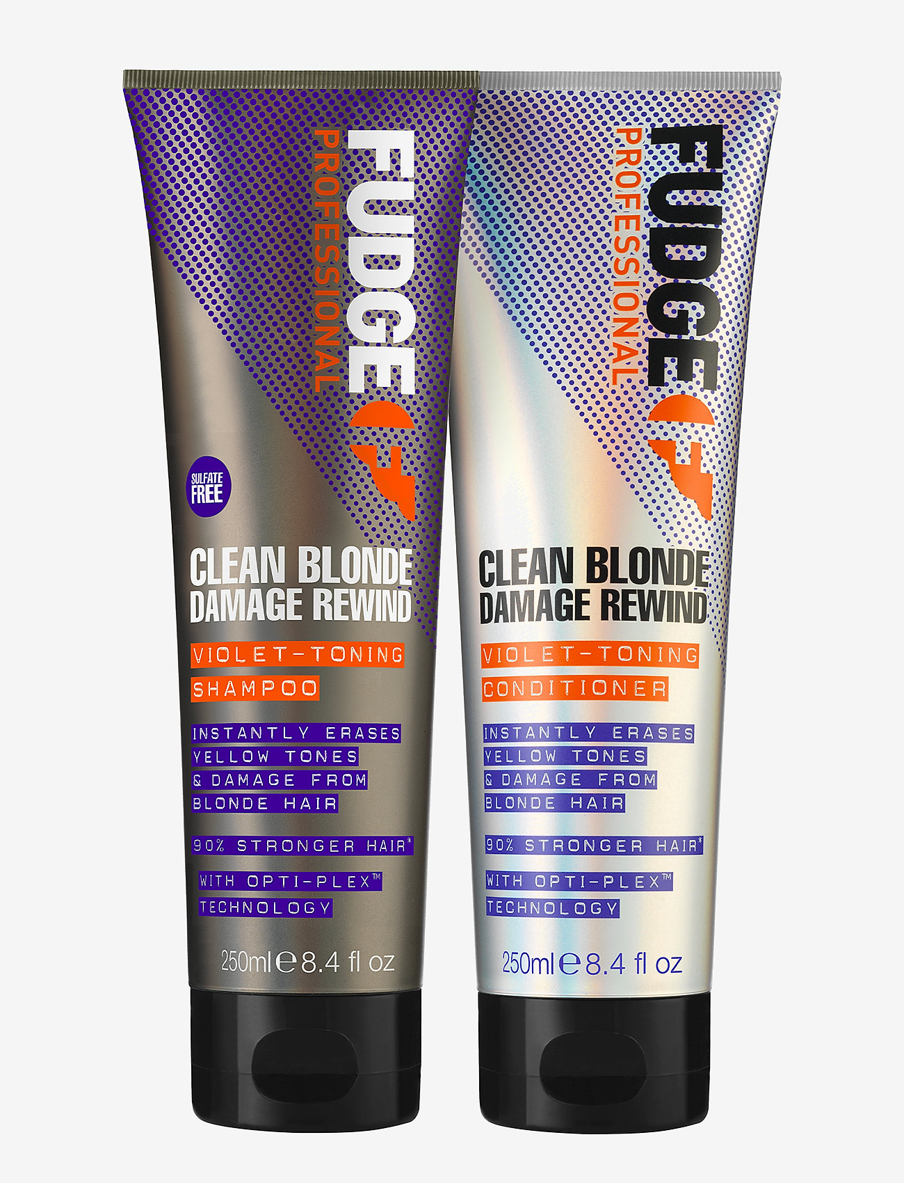 Fudge Clean Blonde Damage Rewind Violet Duo X Ml Boozt