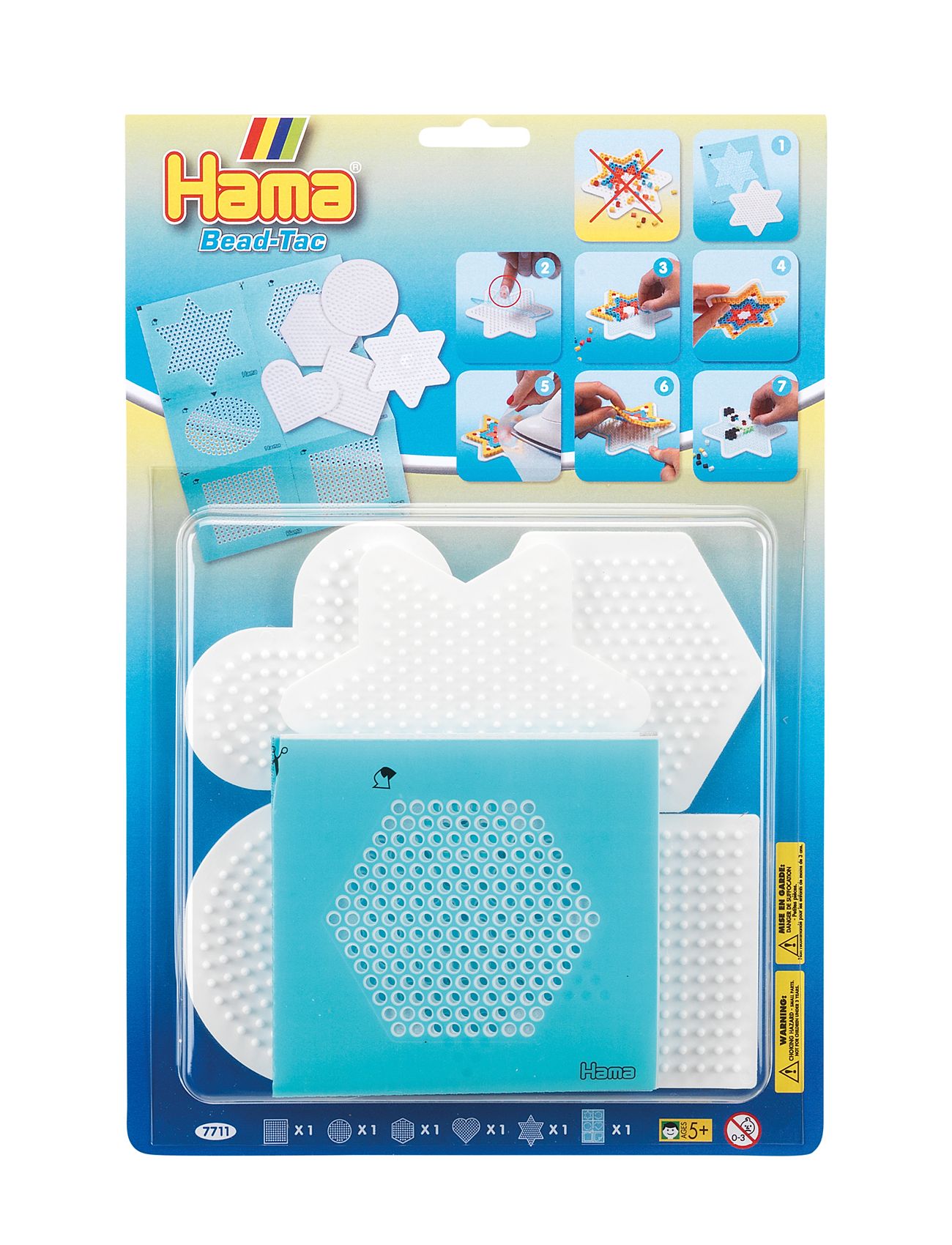 Hama Hama Midi Bead Tac With 5 Pegboards In Blister Rita Pyssla