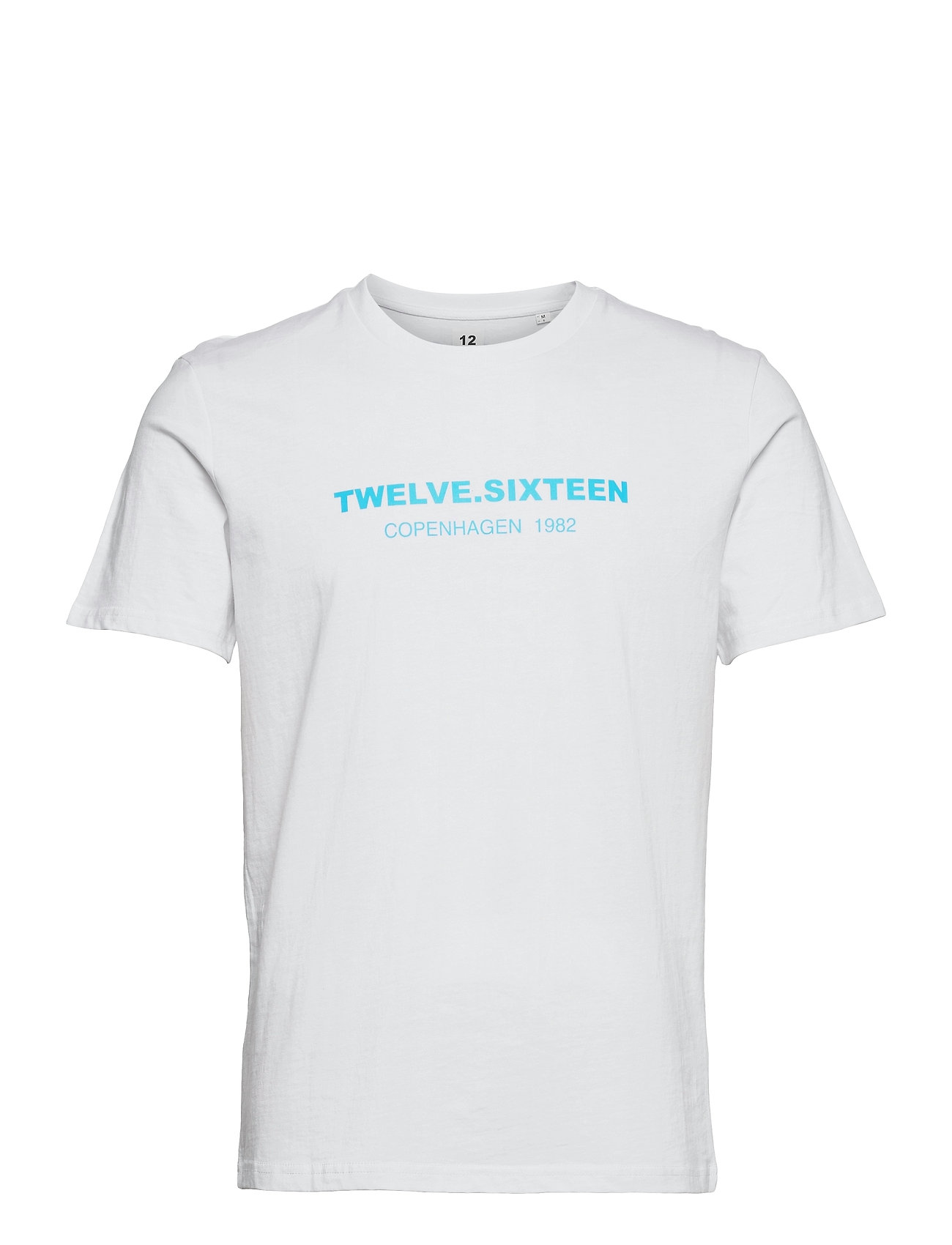 Tee S/S T-shirts Short-sleeved Valkoinen Twelve Sixteen