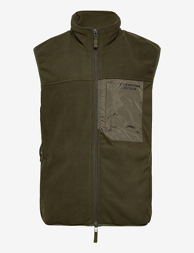 Fleece Vest - down- & padded jackets - green