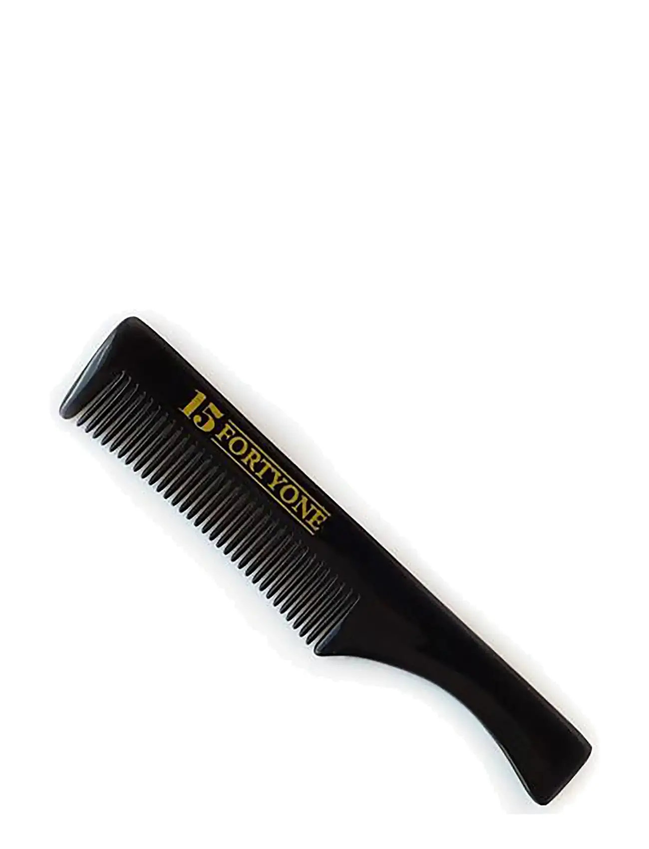 1541 of London Pocket Moustache Comb (Black), One Size, Black, Skæg & Overskæg > Skægkamme, Herre