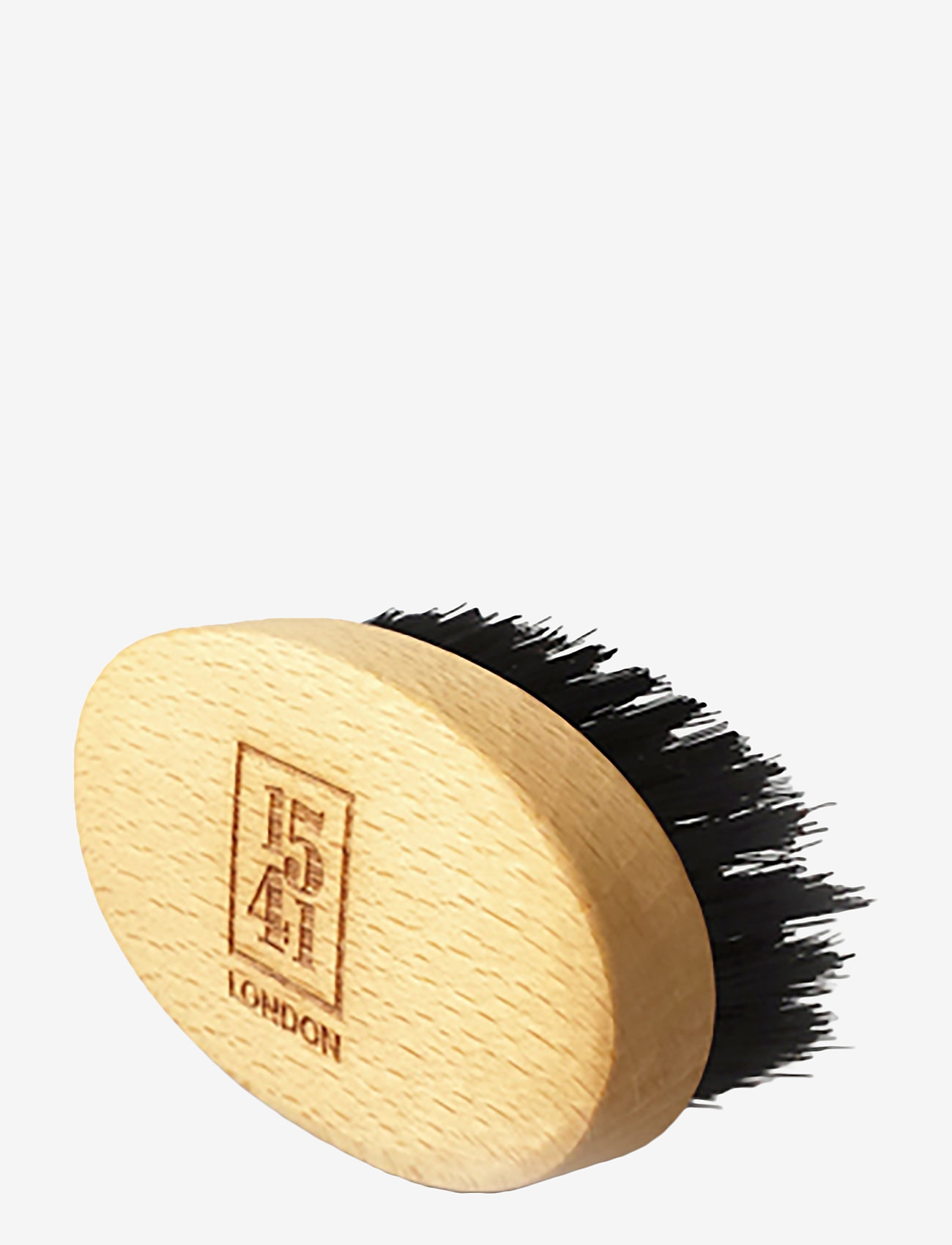 1541 of London Mini Beard & Moustache Brush Beechwood (Natural) 179