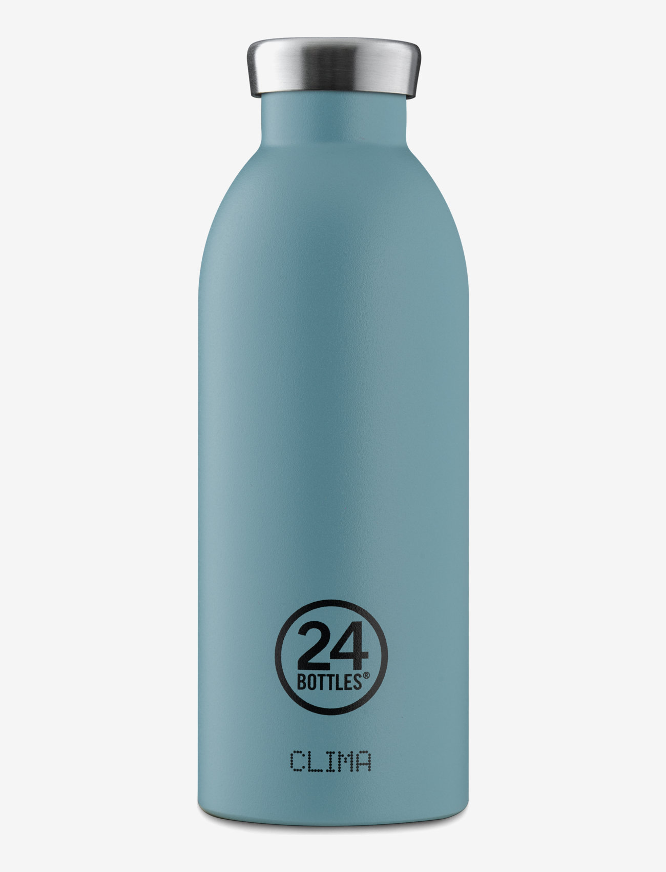 24bottles - Clima bottle - Ūdens pudeles un stikla pudeles - stone finish powder blue - 0