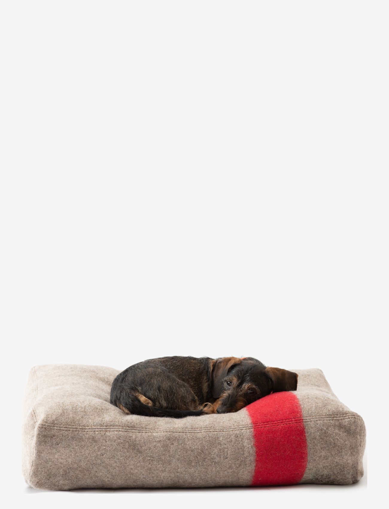 2.8 Design for Dogs - ELLIOTT RECYCLED WOOL - hundebetten - red wool - 0