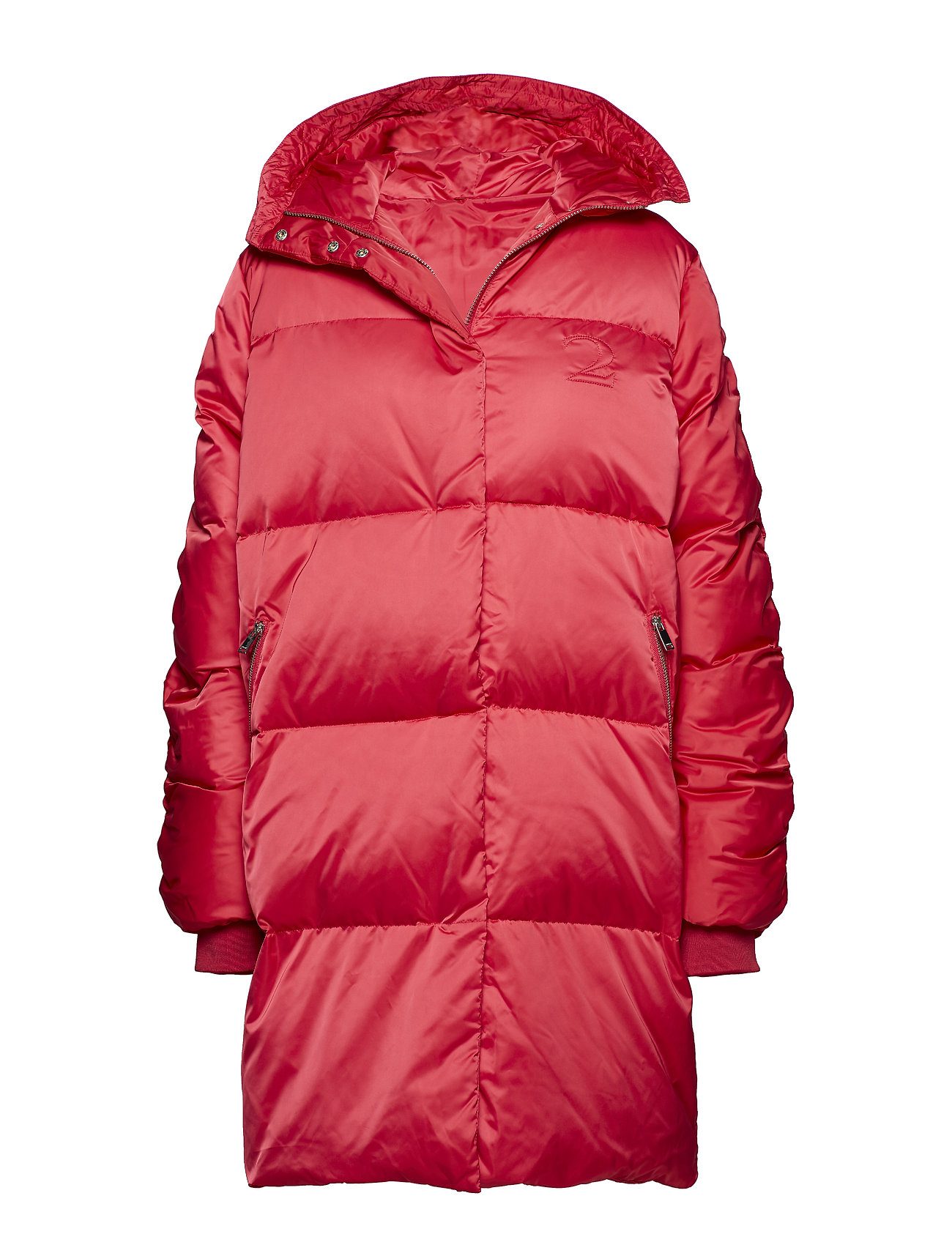 2Nd Puff Gevoerde Lange Jas Rood 2Ndday 2ndday kopen in de aanbieding 2Nd Puff Gevoerde Lange Jas Rood 2Ndday 2ndday kopen in de aanbieding