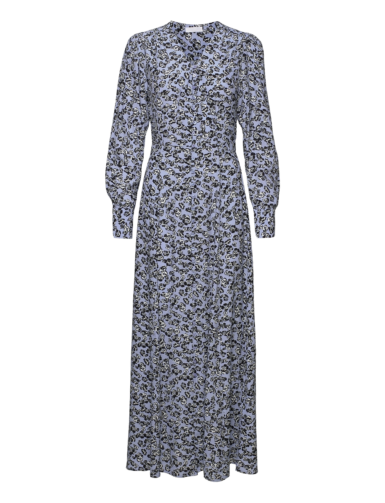 2Nd Marlin Tt - Viscose Crepe Knelang Kjole Multi/patterned 2NDDAY
