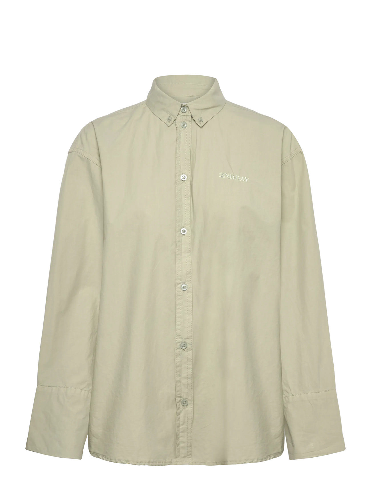2NDDAY 2Nd Clarome - Fine Crispy Poplin Grün - 44 - Damen