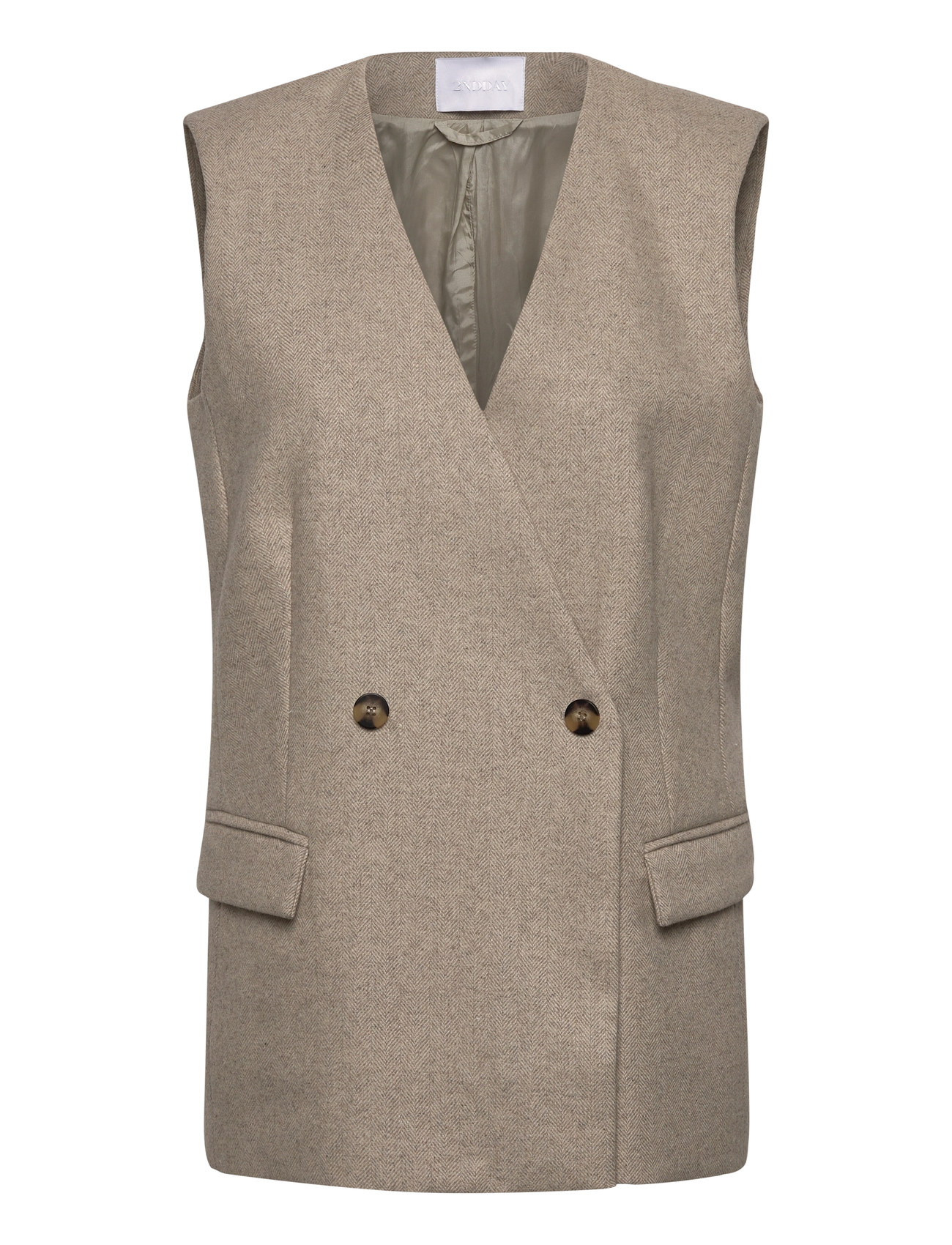 2NDDAY 2Nd Jules - Herringbone Suiting Beige - 34 - Damen
