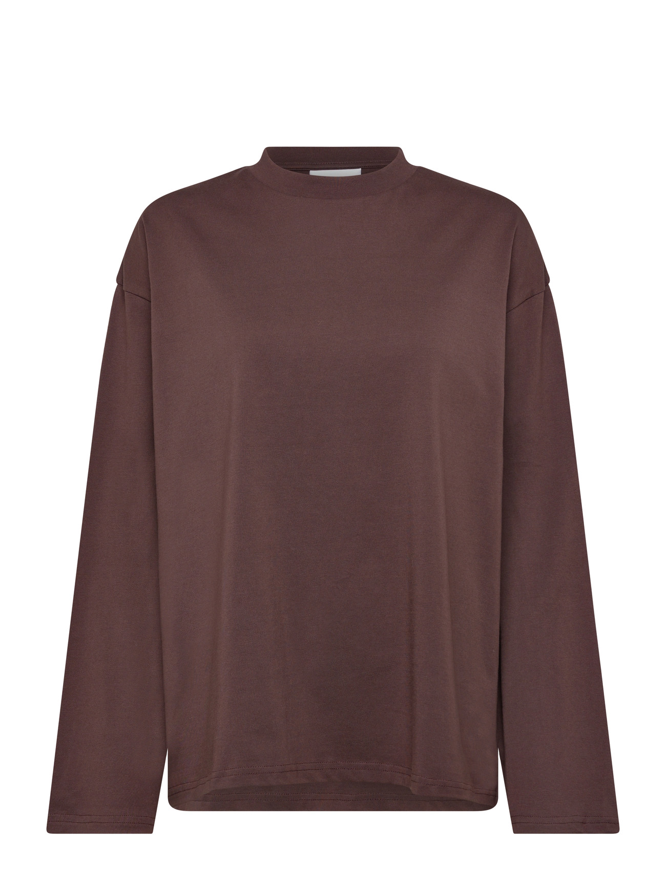 2NDDAY 2Nd Aflora Tt - Light Weight Jersey, XS, Brown, T-Shirts & Toppe > Langærmede, Dame