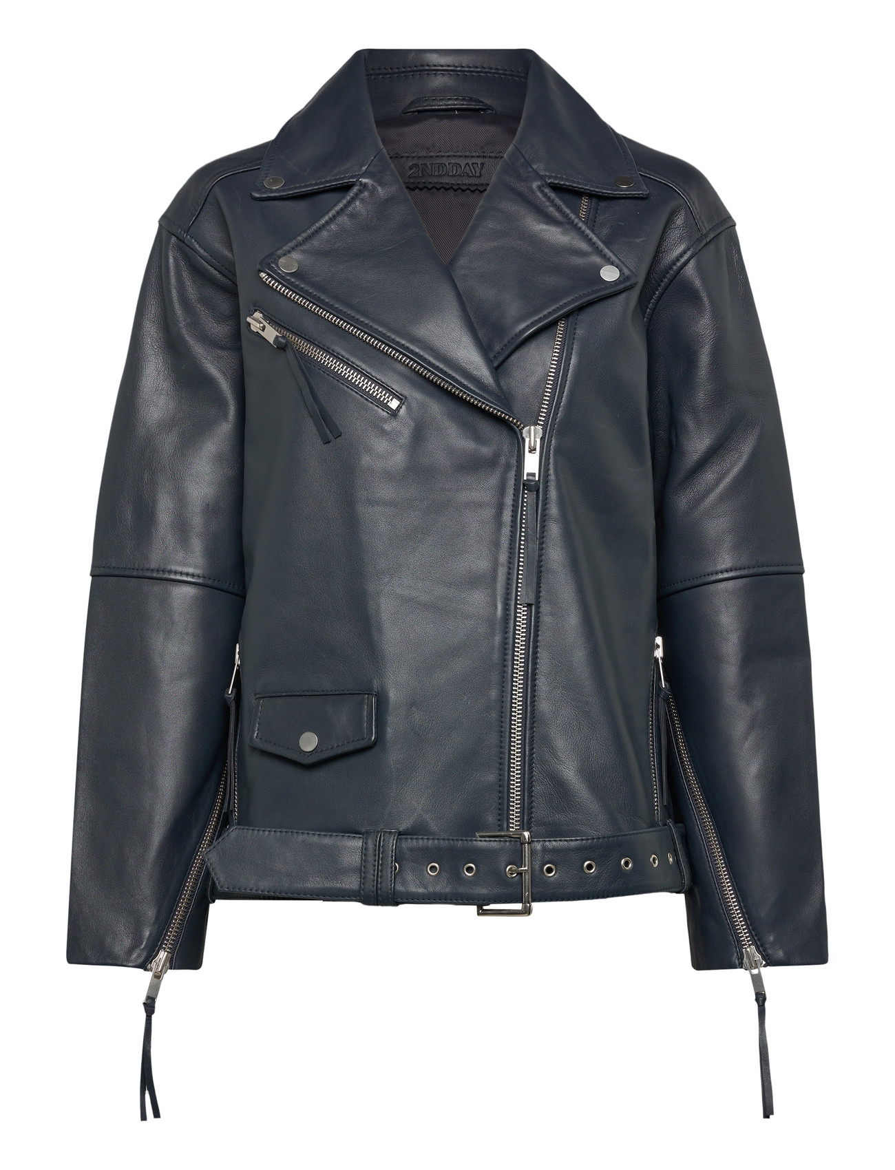 2NDDAY 2Nd Lotus - Fine Leder Grau - 36 - Damen