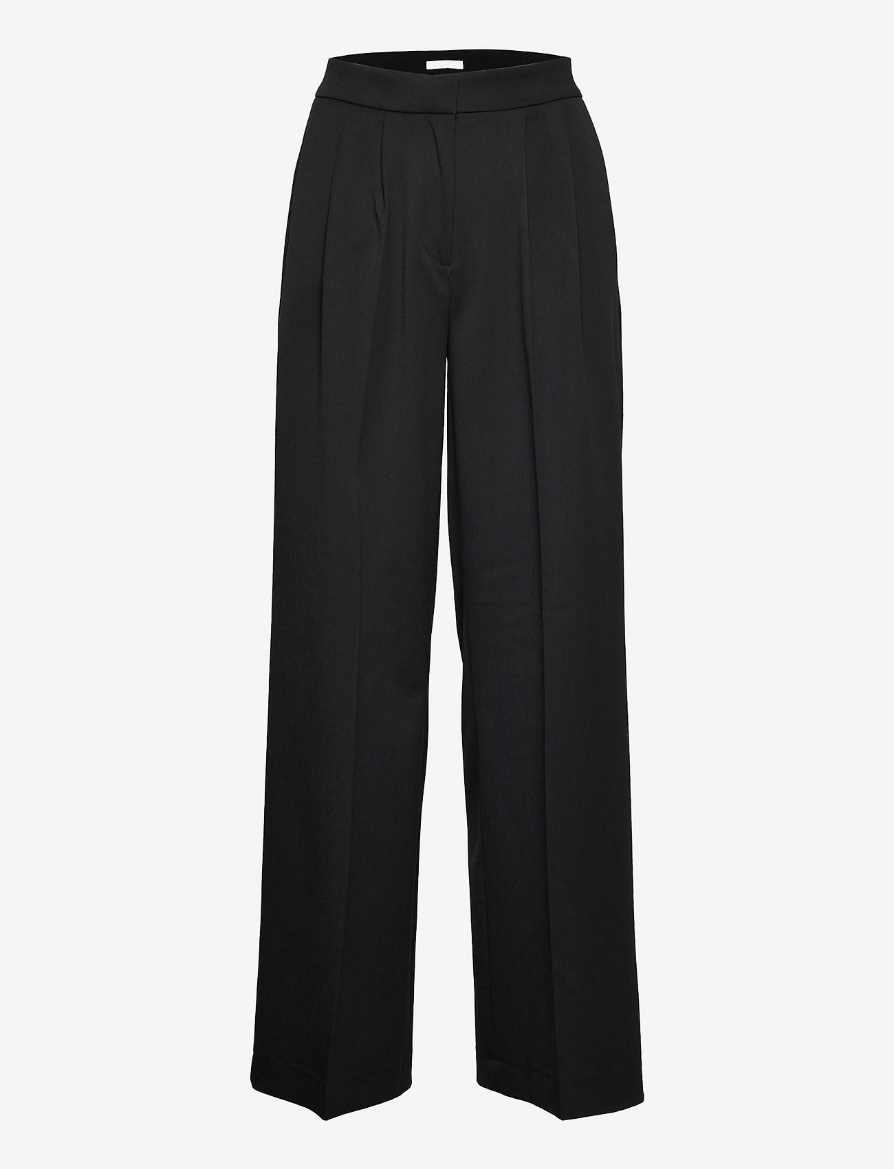 2NDDAY - 2ND Mille - Daily Sleek - bukser med brede ben - black - 0