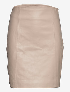 2ND Electra - Refined Leather - nederdele i læder - moonlight