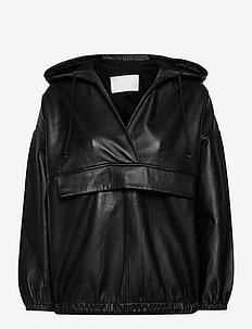2ND Vincent - Leather Appeal - hættetrøjer - jet black