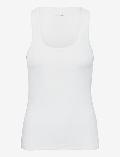 2ND Paloma - mouwloze tops - bright white