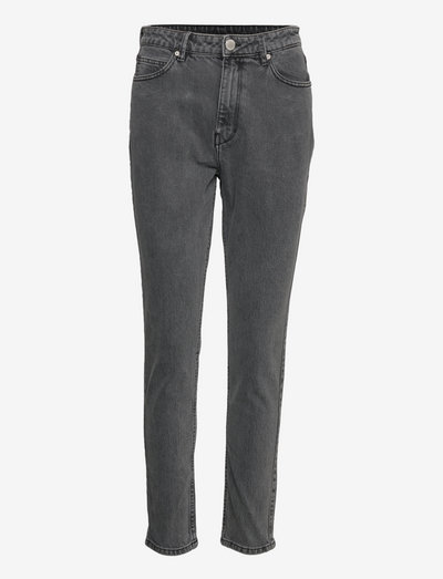 2ND Raylee TT - Washed Denim - slim jeans - un black denim
