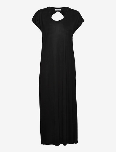 2ND Cortland TT - Tencel Jersey - summer dresses - deep black
