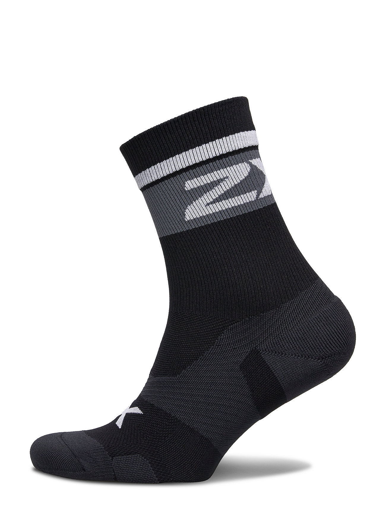 2XU Vectr Cushion Crew Socks, XL, Black, Sokker > Almindelige Sokker, Dame