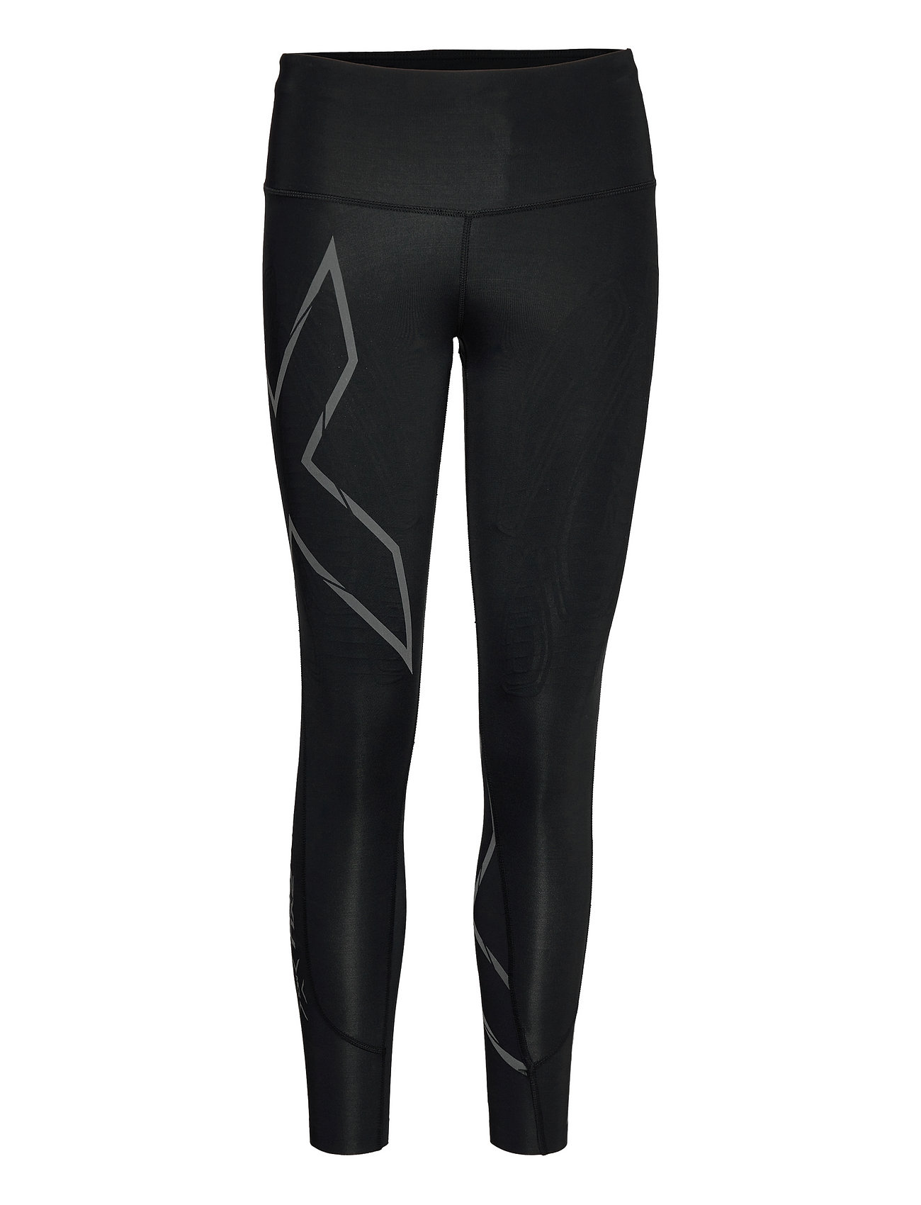 Light Speed Mid-Rise Compression Tights Black 2XU