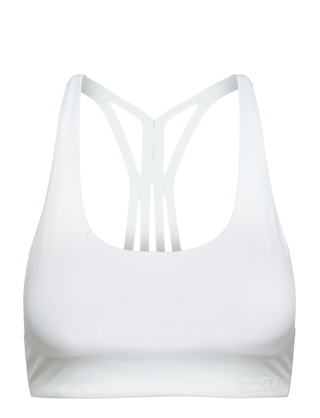 Form Strappy Low Impact Bra Lingerie Bras & Tops Sports Bras - All White 2XU