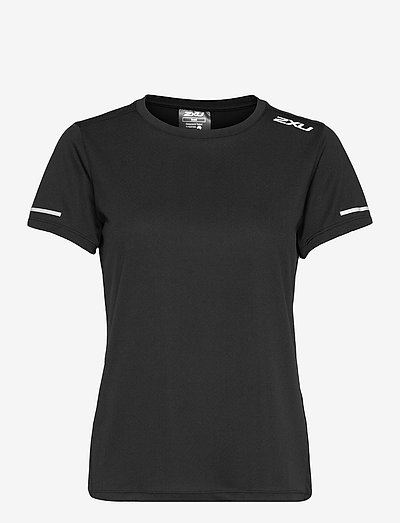 AERO TEE - t-shirts - black/silver reflective