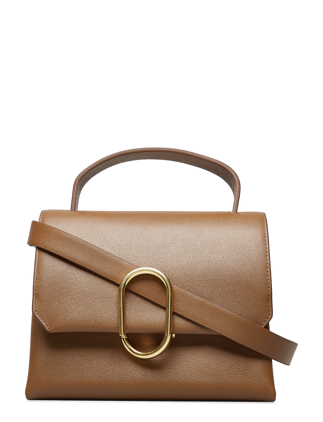 Alix Mini Top Handle Satchel (Mushroom) (5834.25 kr) 3.1 3.1 Phillip Lim ALIX MINI TOP HANDLE SATCHEL Skulderveske