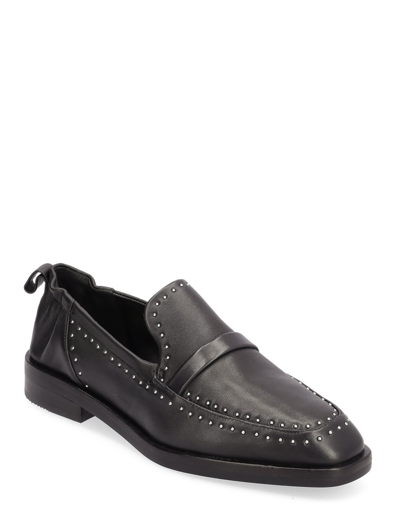 Alexa- Soft Penny Loafer W Micro Studs Designers Flats Loafers Black 3.1 Phillip Lim