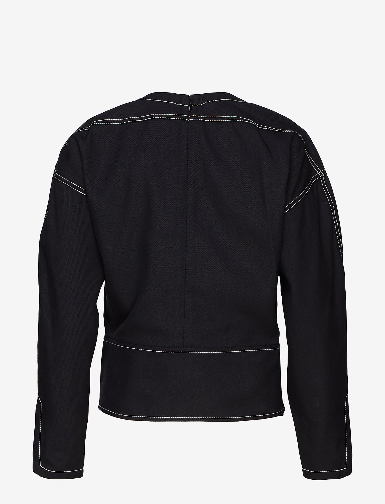 Ls Twill Pullover W Belt (Black) (2537.40 kr) 3.1 Phillip Billiga Jackor från 3.1 Phillip Lim för Kvinna på Rea
