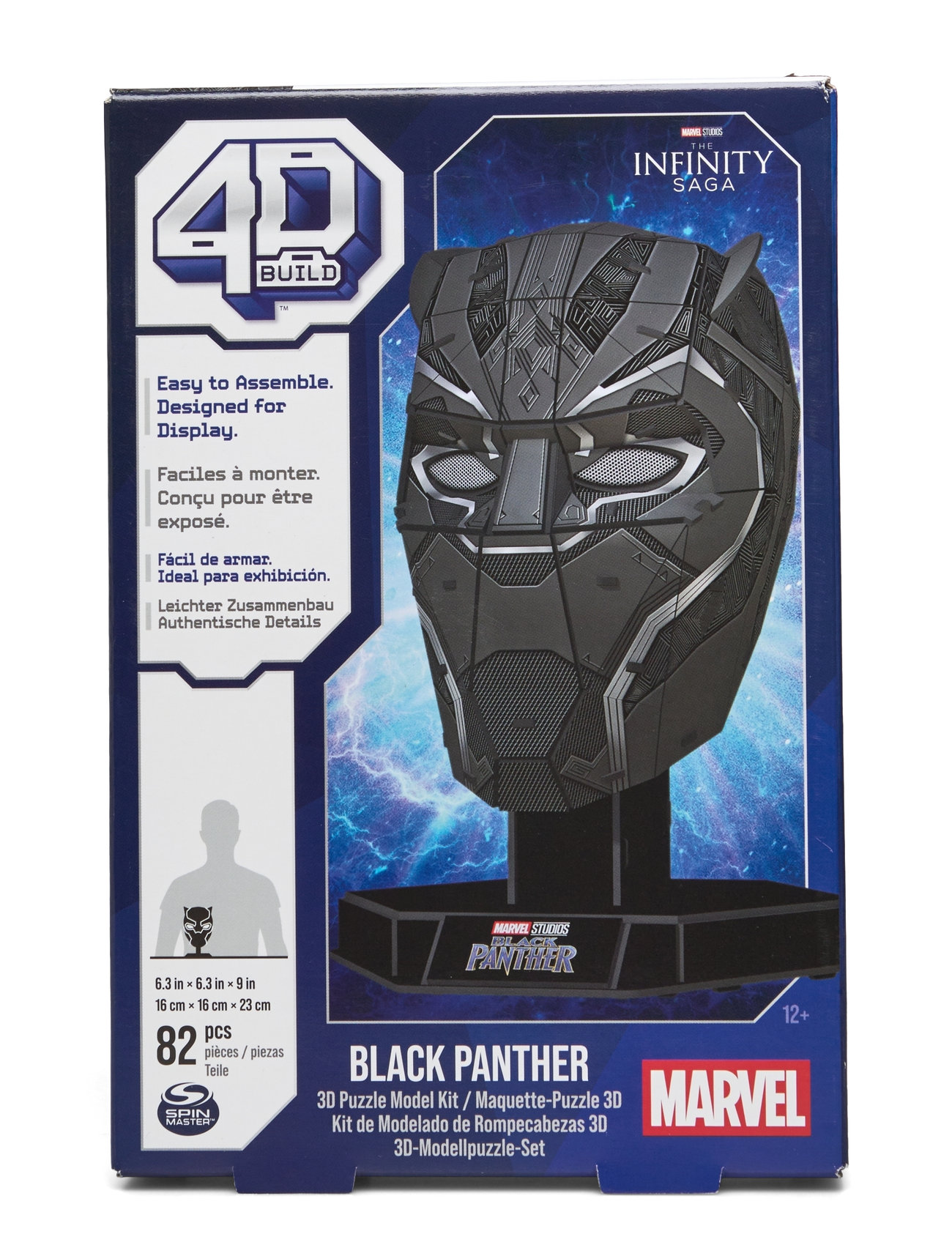 4D Puzzles Black Panther Toys Puzzles And Games Puzzles 3d Puzzles Black 4D Puzzles