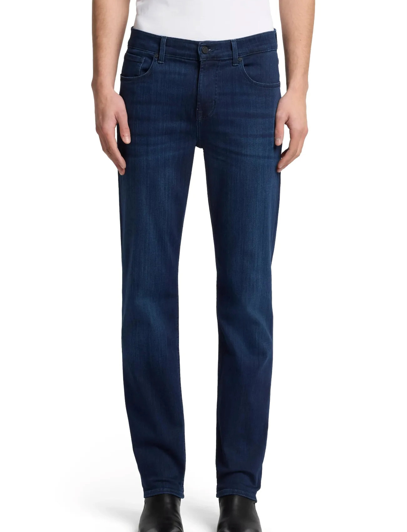 7 For All Mankind Slimmy Deep Blue, 29 x 33, Navy, Jeans > Smalle, Herre