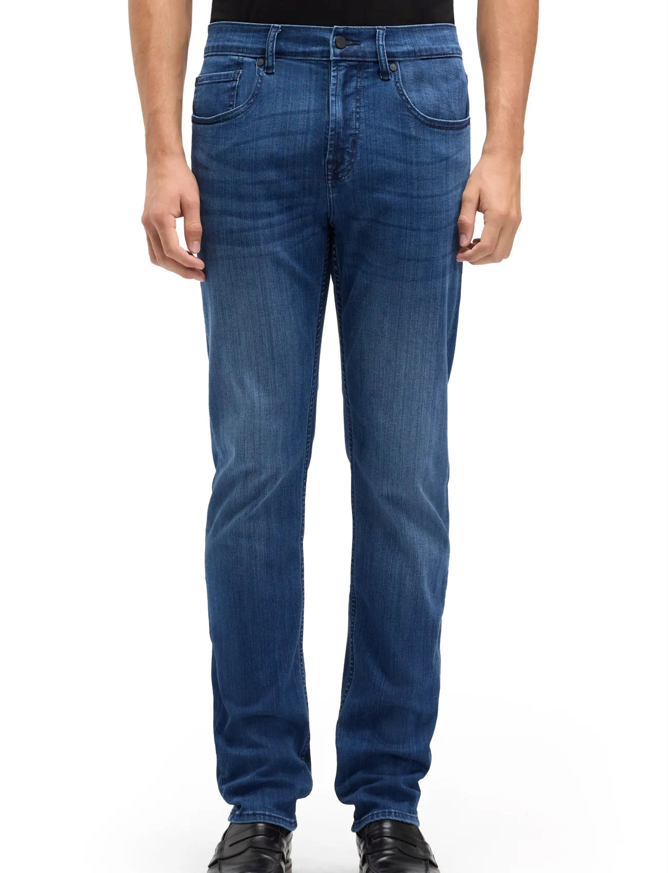 7 For All Mankind Slimmy Deep Blue, 34 x 33, Blue, Jeans > Smalle, Herre