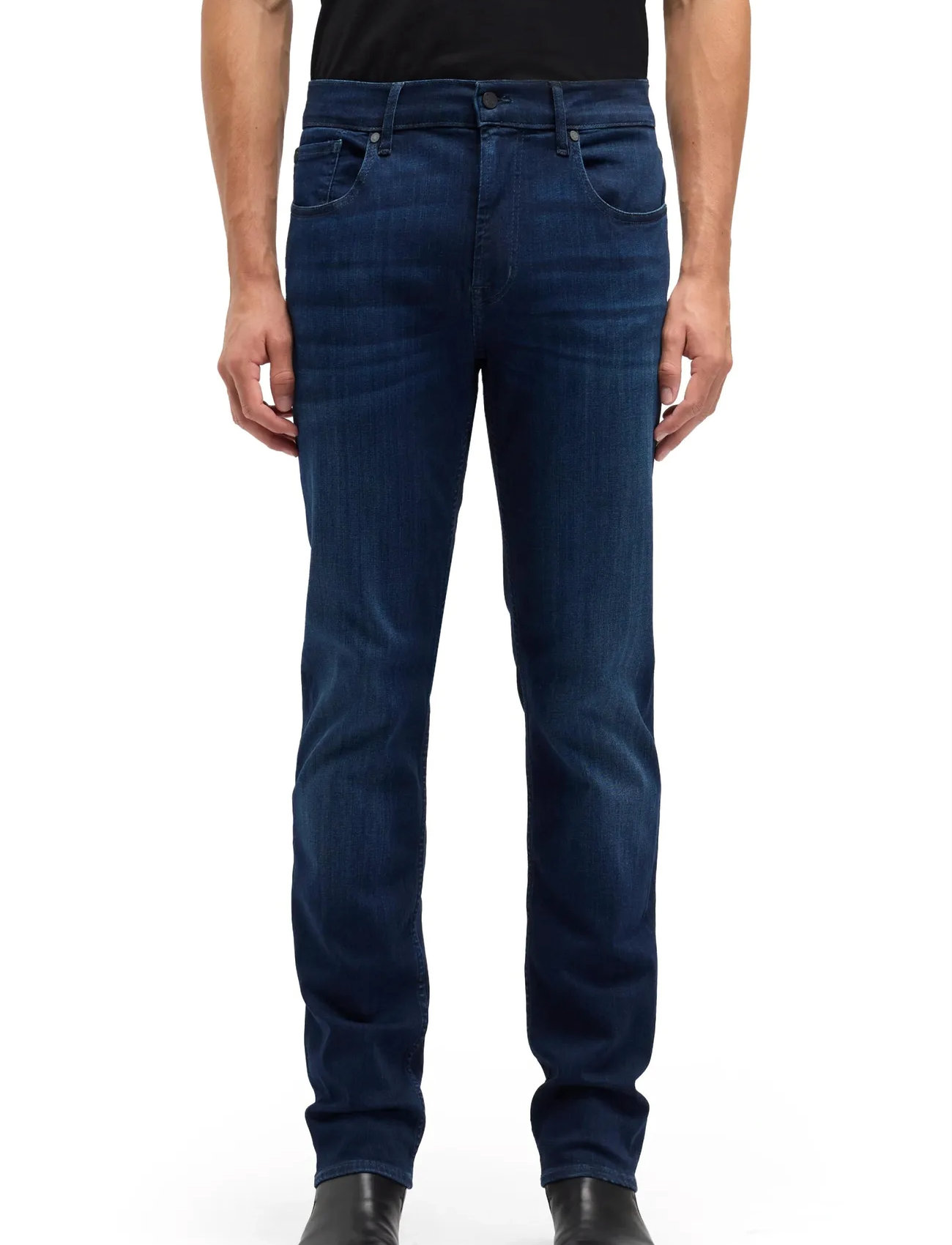 7 For All Mankind Slimmy Deep Blue, 34 x 33, Navy, Jeans > Smalle, Herre
