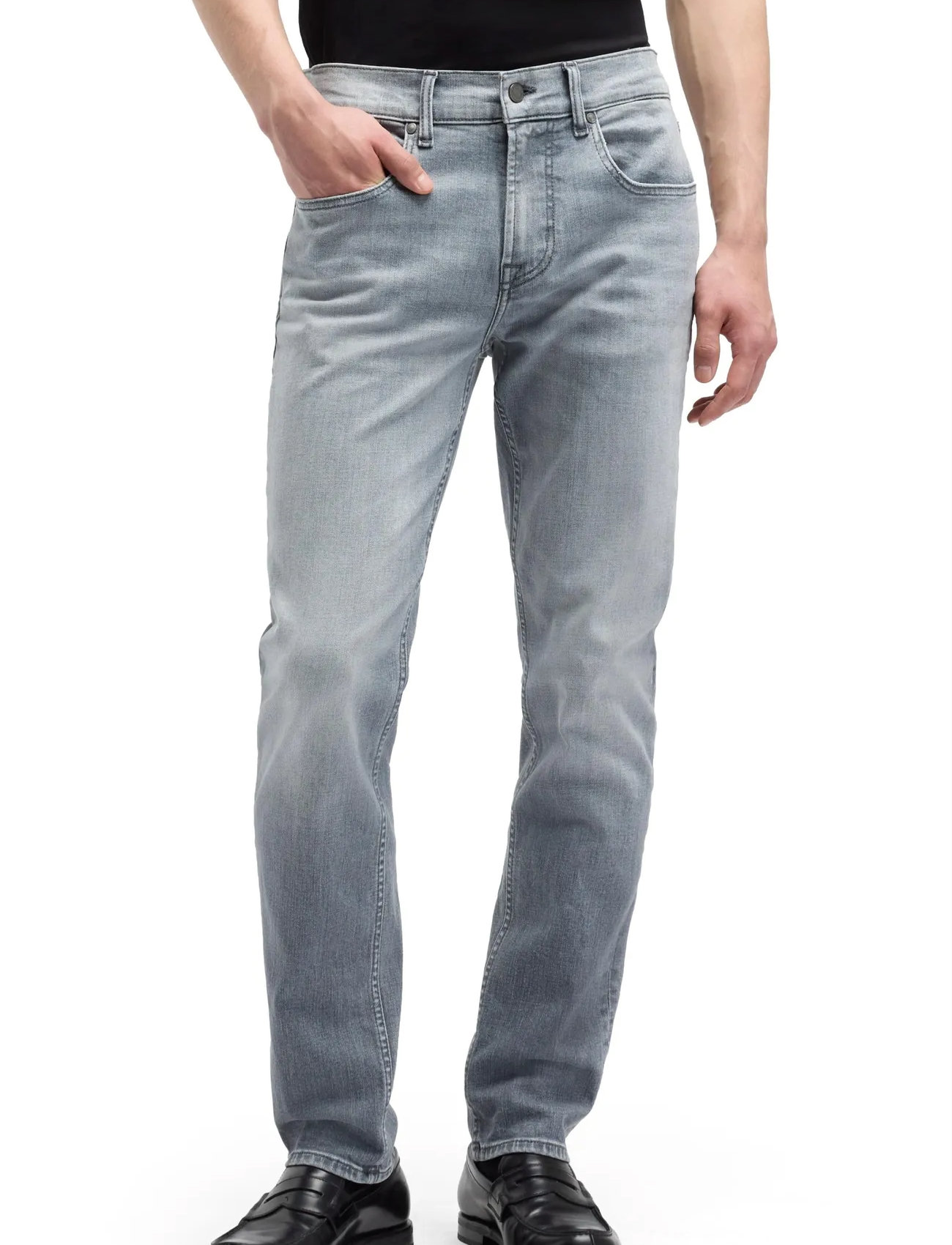 7 For All Mankind Slimmy Tapered Urban, 38 x 32, Grey, Jeans > Almindelige, Herre