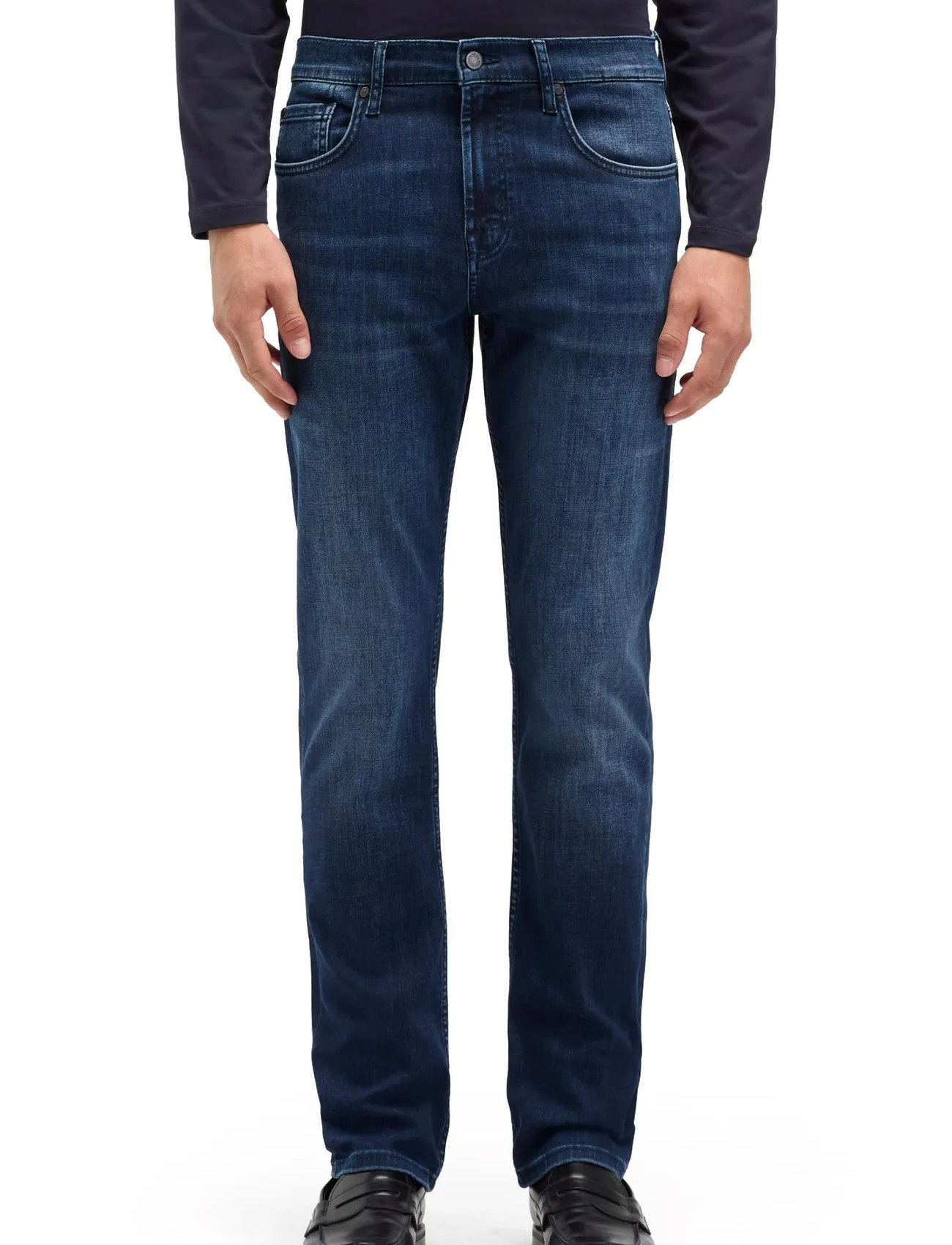 7 For All Mankind Slimmy Dark Blue, 34 x 33, Navy, Jeans > Smalle, Herre