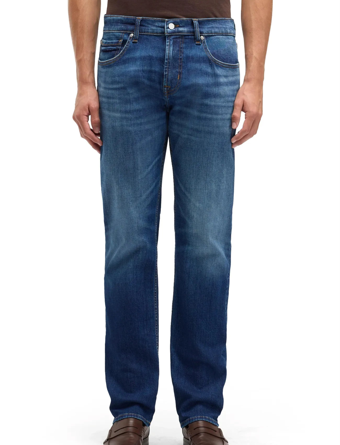 7 For All Mankind Standard Ambition, 31 x 34, Blue, Jeans > Almindelige, Herre