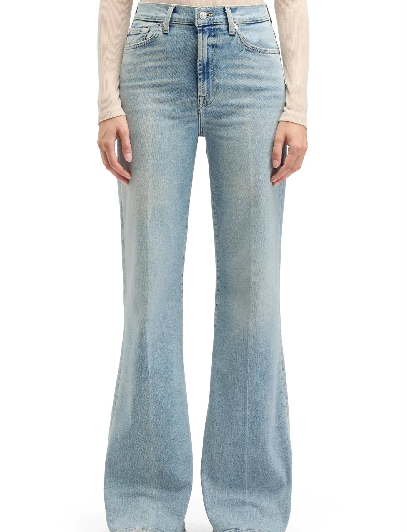 7 For All Mankind Modern Dojo Must, 25 x 34, Blue, Jeans > Vidde, Dame