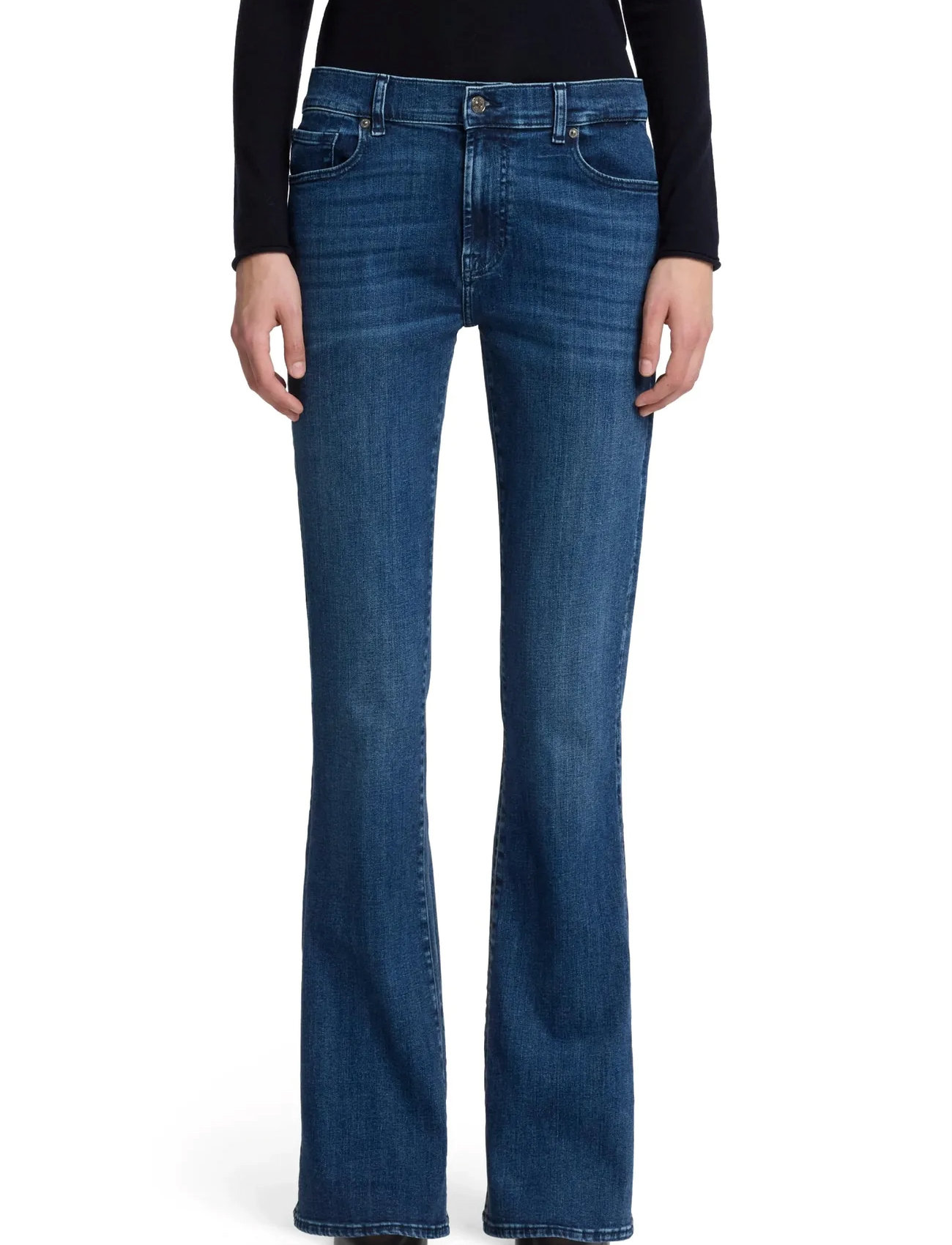 7 For All Mankind Bootcut Soho Dark, 28 x 34, Blue, Jeans > Boot Cut, Dame