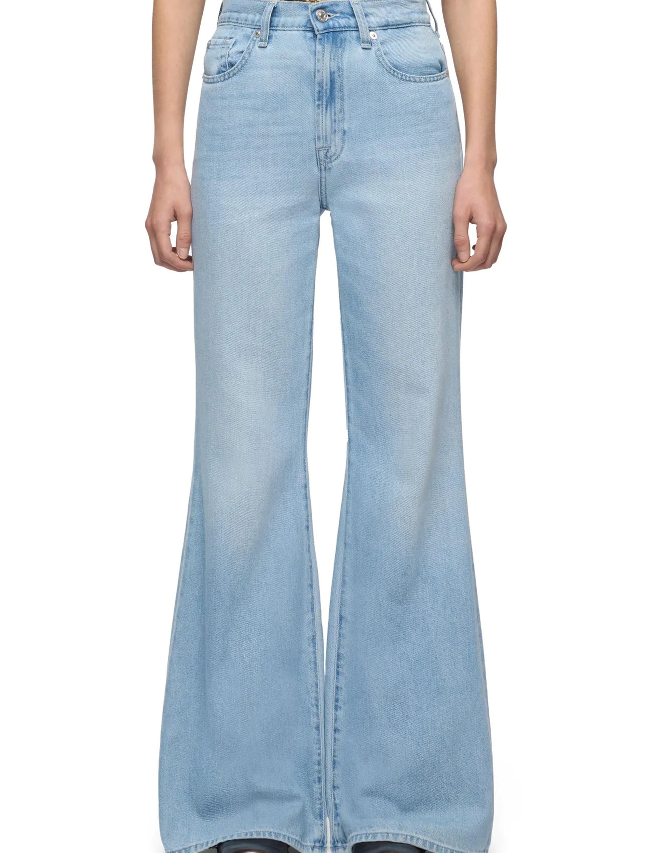 7 For All Mankind Retro Flare Hana, 25 x 34, Blue, Jeans > Flares, Dame