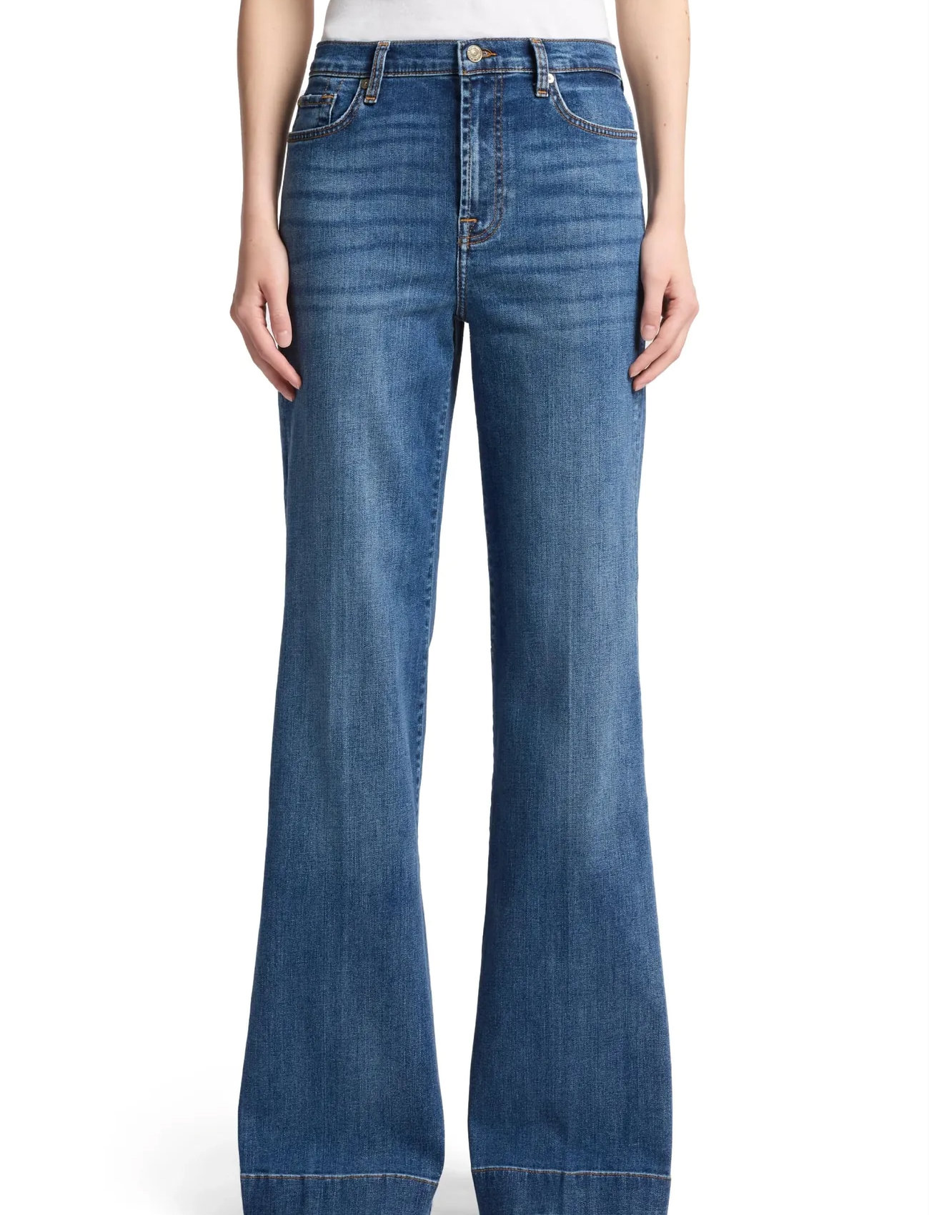 7 For All Mankind Modern Dojo Soho Light, 27 x 34, Blue, Jeans > Boot Cut, Dame