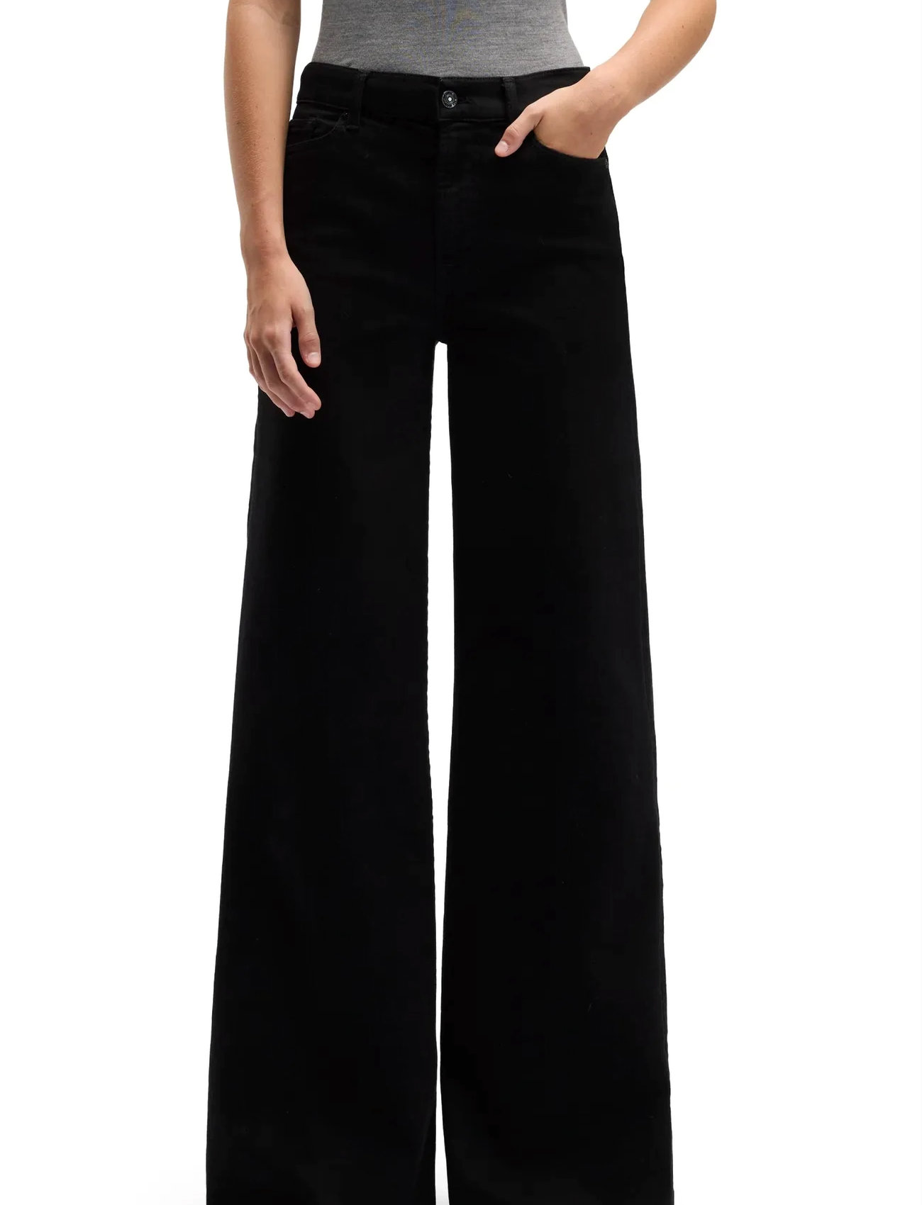 7 For All Mankind Lotta Soho Night, 32 x 34, Black, Jeans > Boot Cut, Dame
