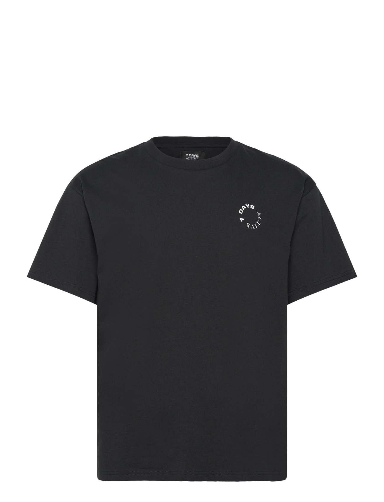 7 DAYS ACTIVE Organic Regular Tee Schwarz - S - Damen