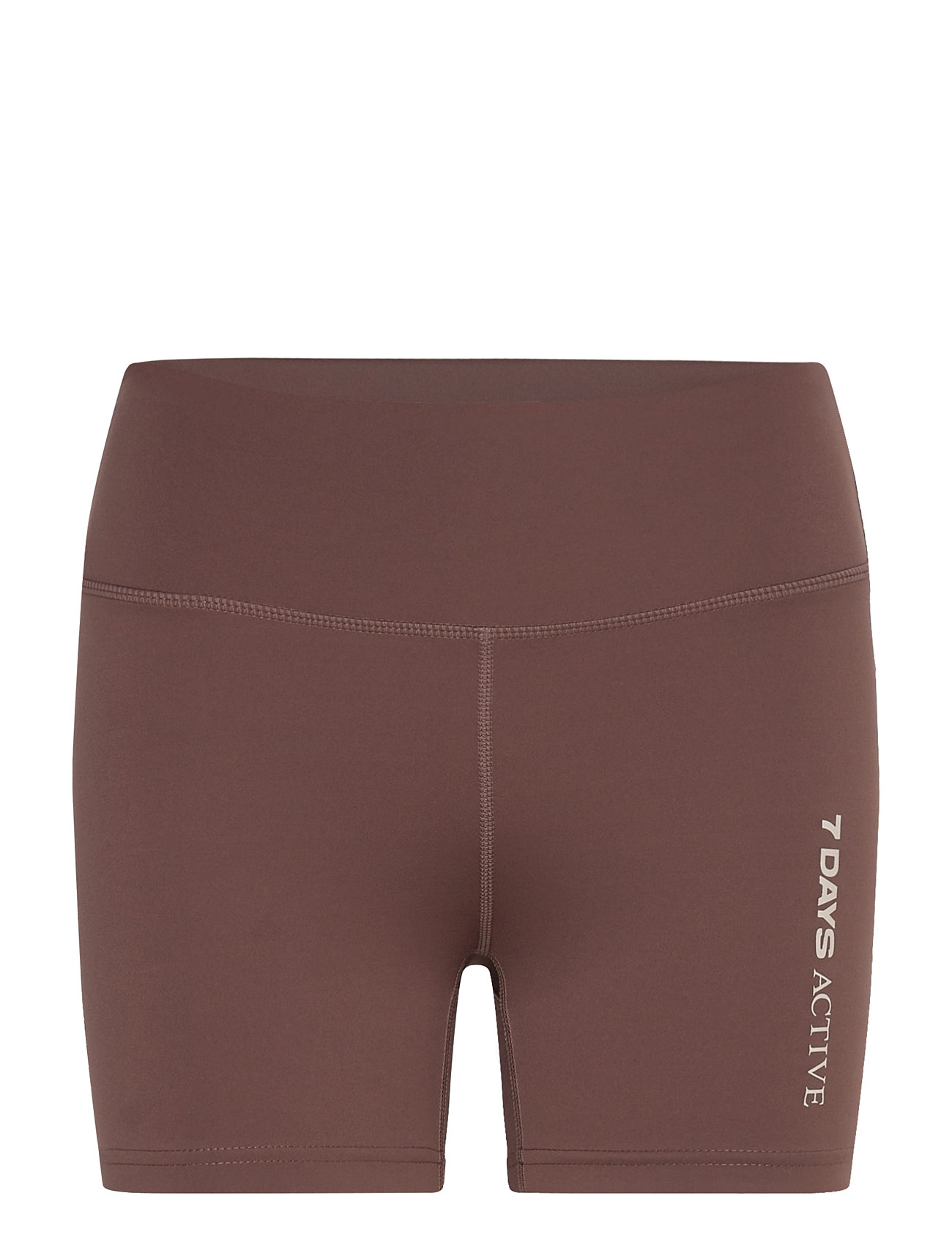 7 DAYS Active Signature Mini Shorts Brun