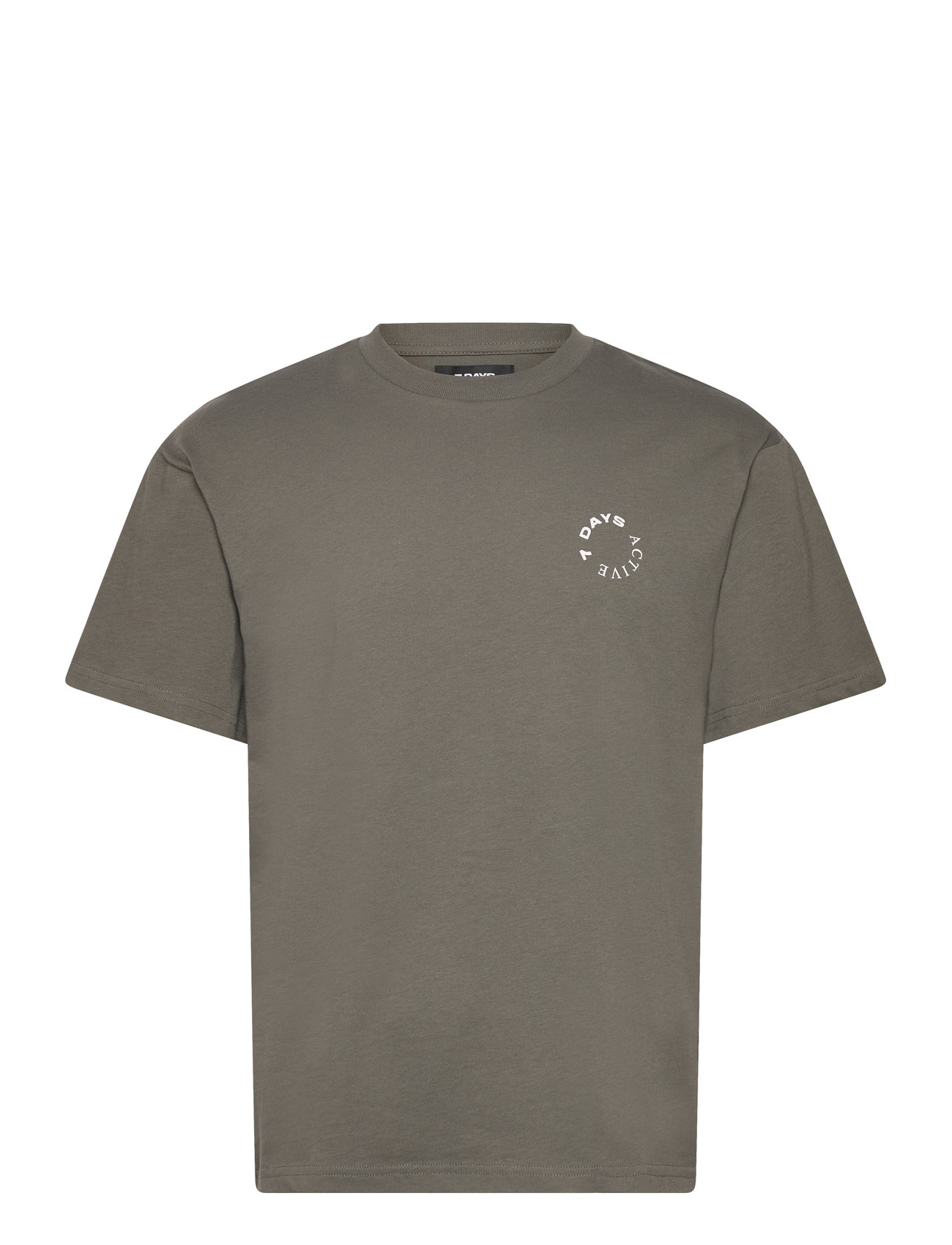 7 DAYS ACTIVE Organic Regular Tee Grau - S - Damen