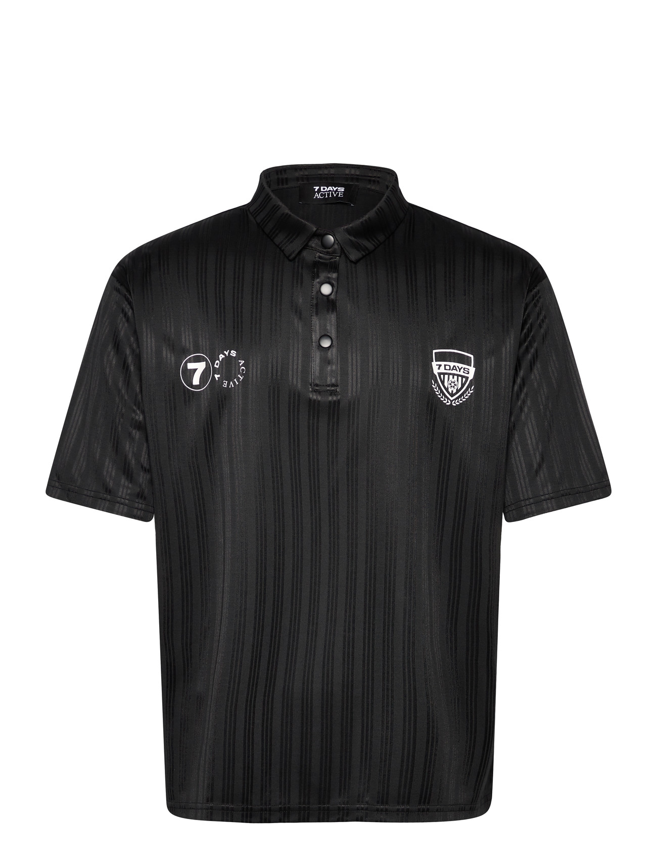 7 DAYS ACTIVE Soccer Polo Shirt Schwarz - XL - Damen