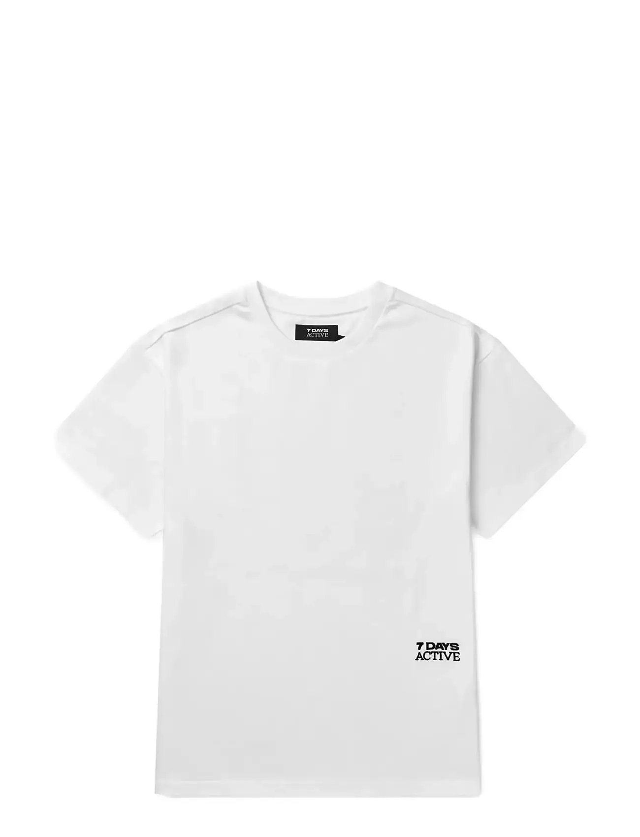 7 DAYS ACTIVE Organic Regular Skate Tee Weiß - S - Damen