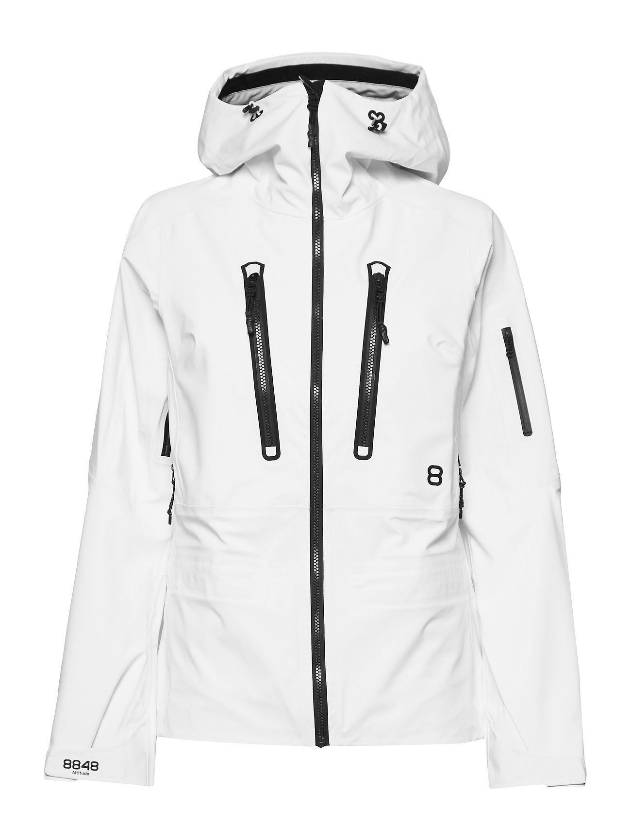8848 Altitude jakker – Pow W Jacket Outerwear Sport Jackets Hvid 8848 Altitude til dame Sort - Pashion.dk