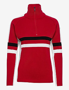 Achensee W 1/2 zip - jumpers - red