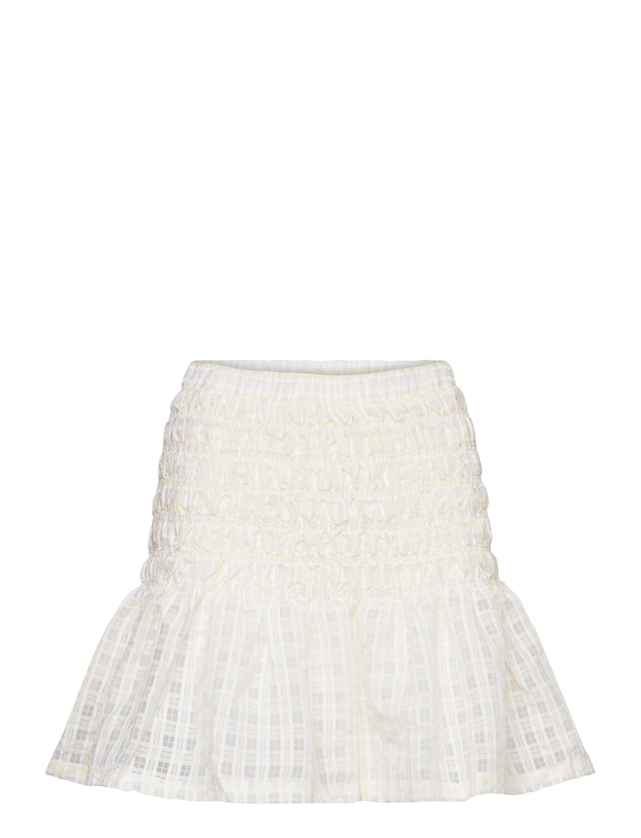 Crystal Skirt Kort Nederdel White A-View